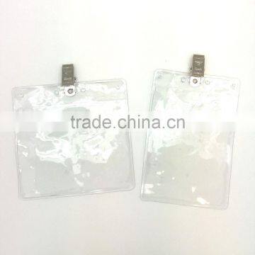 4" * 3" ID Badge Holder Without Metal Clip, Name Tag Holder, ID Card Holder With Clip photo-6