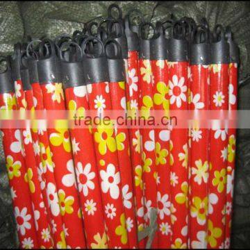 High Quality Plastic Covered Wooden Broom Handle With Low Price photo-3
