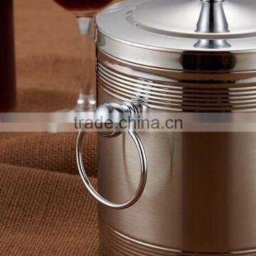 Hot Sell Champagne Stainless Steel Ice Bucket for Beer Wholesale Factory photo-2