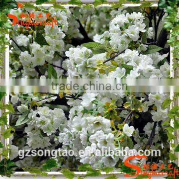 High Quality Price Artificial White Cherry Blossom Tree for Wedding Decoration Wholesale photo-5