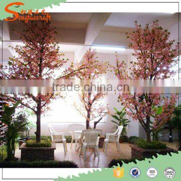 Guangzhou Wedding Decoration Pink Artificial Silk Cherry Blossom Tree for Sale photo-3