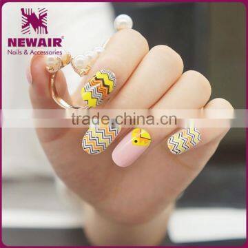 New Air Self-Adhesive Decorative Fashion Style Tattoo Waterproof Nail Polish Sticker photo-2