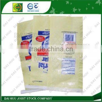 Tape seal for BOPP packing PP woven bag
