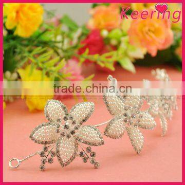 new design bridal wedding hair bead accessories for dreadlocks WHD-023