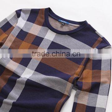 Wholesale Price High Quality Mens Long Sleeve Scoop Neck t Shirt photo-3