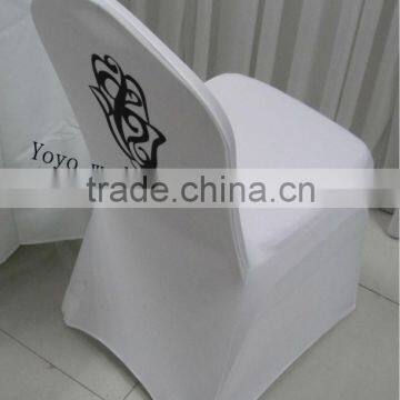 print spandex chair cover