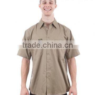 65/35 Poly/Cotton Workwear Custom Mens Work Shirts photo-6