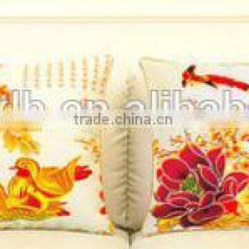 Custom Sublimation Digital Printed Pillow Case for Couple photo-3