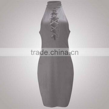 Clothing Designers 2017 Oem Garment Ladies Formal Wears Bandage Fabric For Dress Direct Manufacturer photo-2