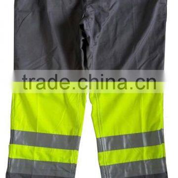 men button front cotton pants workwear trousers reflective