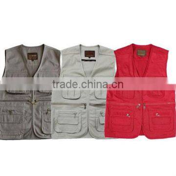 cotton TC CVC men vest waistcoad