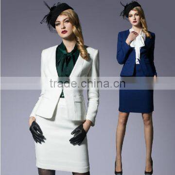 New Design Customized OL Ladies Working Suit WMLSU20150029 photo-2