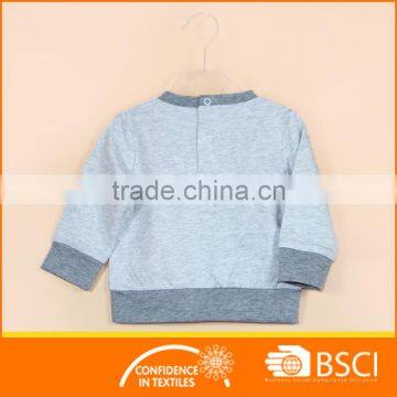 Towel Embroidery Baby Boy Long Sleeve Top photo-2