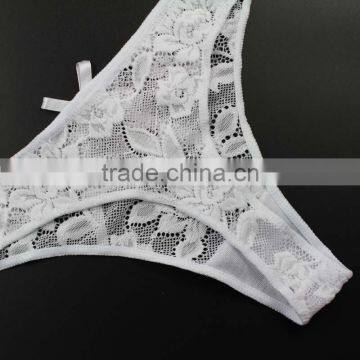 Stock Whole Sale Jacquard Weave Transparent Cute Sey Panties G String Women Cotton Transprent Low Waist Thongs Underwear Briefs photo-6