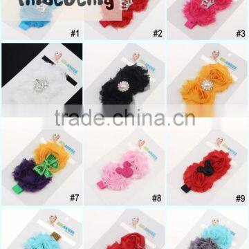 Fashion! hair accessories wholesale china flower making hair accessory lace elastic hairband