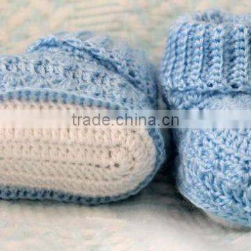 Beanie and Ankle Boots Style Hand Made Kids Crochet Sweater