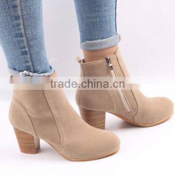 Zm35781a 2017 Women Shoes Autumn Winter High Heel Short Boots photo-6