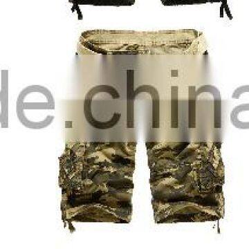 Custom 2016 New Arrival Printed Camo 3/4 Cargo Pants Men Half Pants photo-2