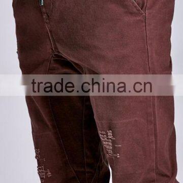 Distressed Detailing Casual Wholesale Sweatpants Sports photo-2