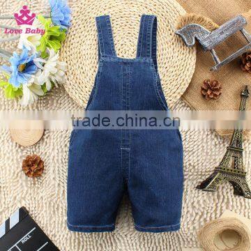 Little Kids Fashion Baby Pants Children Denim Short Overalls Kids Strap Jeans Pants photo-3