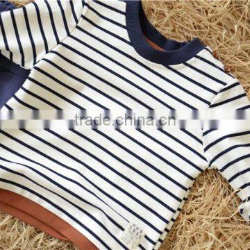 S16434A Autumn New Boys Striped Hoodies Fashion Childrens Sweatshirts photo-4