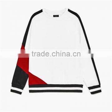 Dongguan Custom Design Color Block Sweatshirt With Raglan Sleeves photo-6