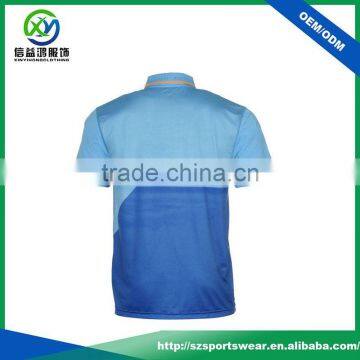 Contrast Color Printing High Quality Custom Golf Polo Sublimation photo-2