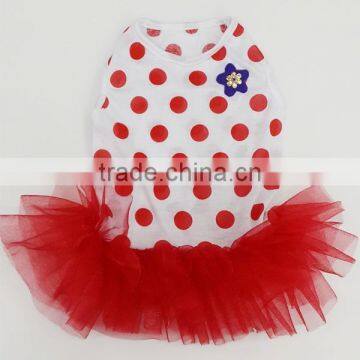 Factory Sale Pet Tutu Style Dog Dress