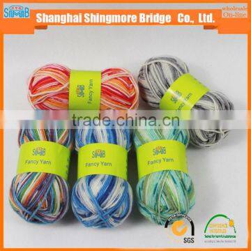 China Knitting Yarn Gold Supplier Hot Wholesale 2016 New Fashion DIY Wool Sock Yarn for Knitting photo-6