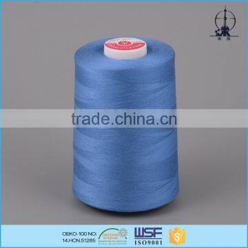 60s/2 18tex 180ticket High Tenacity Poly Polyester Core Spun Sewing Thread photo-5