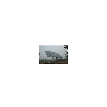 single dual solar tracker