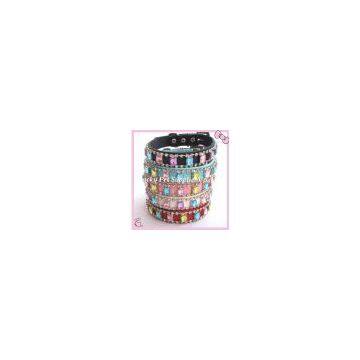 rhinestone pet dog collar cat collar pet accessory