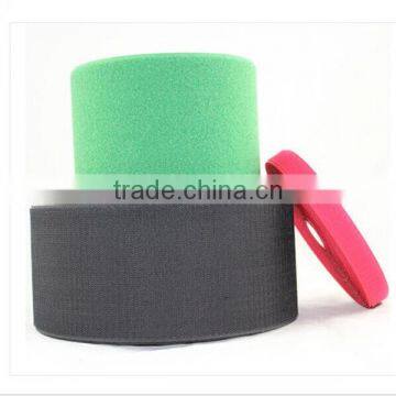 High-frequency Heat-weldable Hook and Loop Tape in 1 Inch Wide Color Black photo-2
