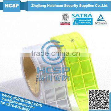 High PVC Reflective material Tape and pvc micro prismatic reflective sheet tape