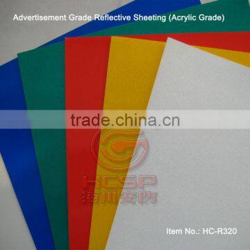 Retroreflective Film Reflective Sheeting(Advertisement Grade,acrylic reflective film(Acrylic type)