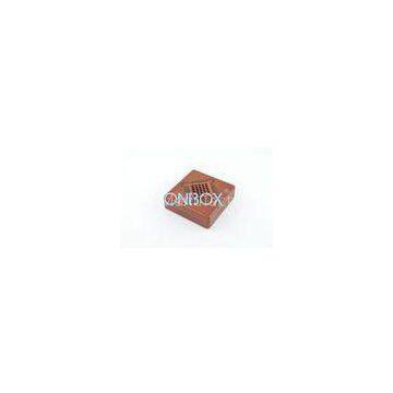 Handicraft Wooden jewelry packaging boxes for women , Vintage coin gift box