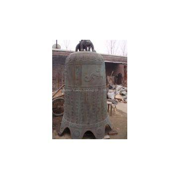 Bronze Antique Temple Bell for Buddhist Decoration photo-2