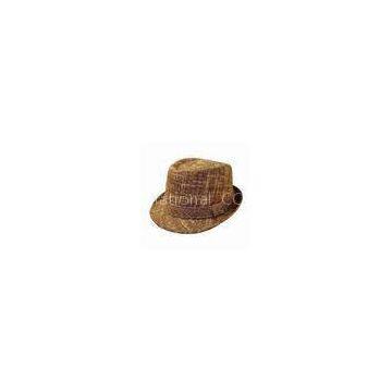 New Style Fashionable Sinamay Straw Hat With Self Band International Approvals