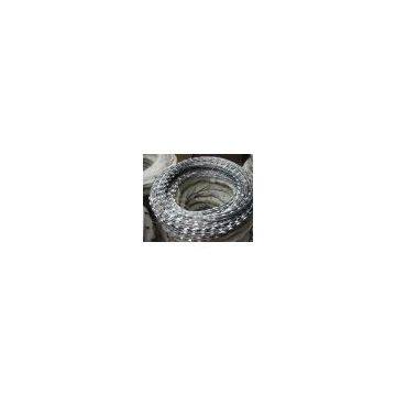 barbed razor wire