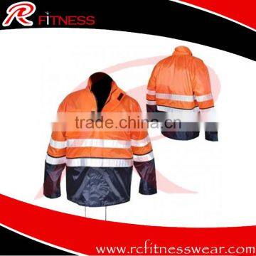 Orange Reflective Vest | Waterproof Reflective Safety Vest For Road Safety Reflecting Vest With Led Light