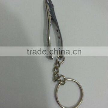 Dental Extracting, Forceps Keychain with Hole on Handle