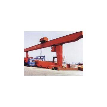 Single girder gantry crane