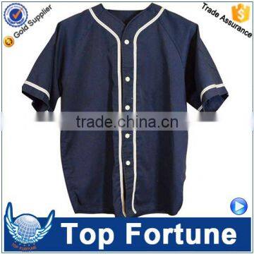 American fashion blank custom baseball jersey