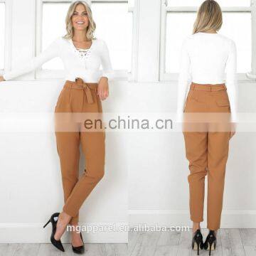 2017 Latest woman trousers fashion skinny pants for women