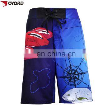 China 4 way stretch beach apparel camouflage men bathing suit