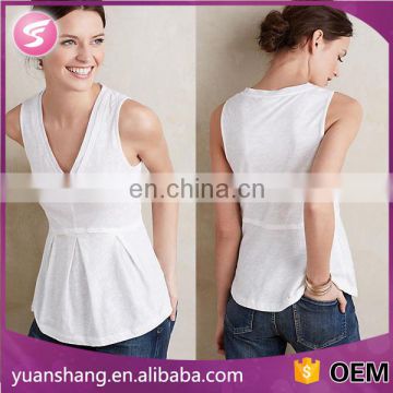 dropship clothing organic cotton tank tops wholesale ladies fashion new tops