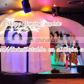 customize inflatable LED photo booth for sale