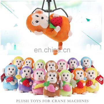 2015 hot sale China export plush toys for crane machines