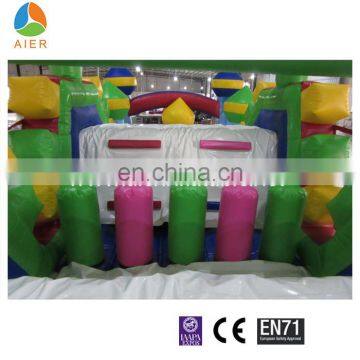 All Printing Inflatable Mario Theme Obstacle, Mario Obstacle Course, Inflatable Mario Obstacle photo-2