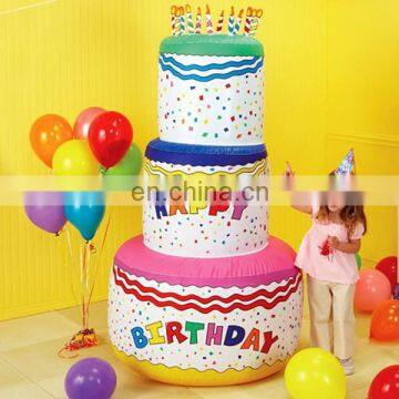 big inflatable birthday cake